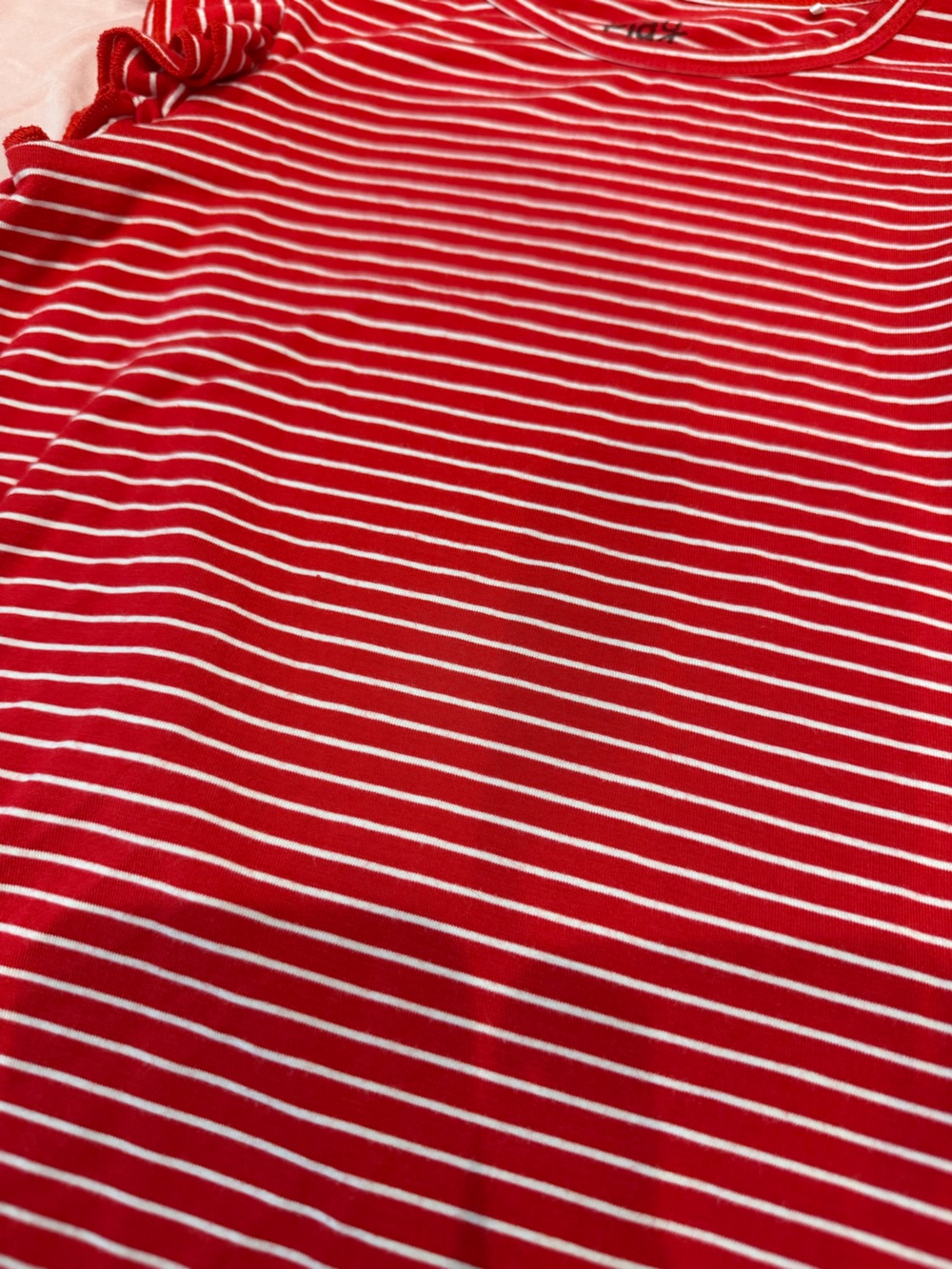 Girls' Short Sleeve Ruffle Tee Duo - Picture 2 of 3